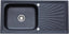 RUMO Echo Nano Black Anthracite Stainless Steel Kitchen Sink