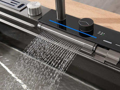 RUMO Multifunctional Honeycomb Nano Black 80x46cm Digital P34