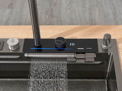 RUMO Multifunctional Honeycomb Nano Black 80x46cm Digital P34