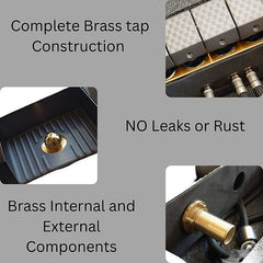 RUMO Multifunctional Nano Silver 75x45cm 5 Buttons Piano with LED Display