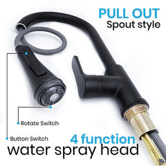 RUMO REACH TAP - BLACK