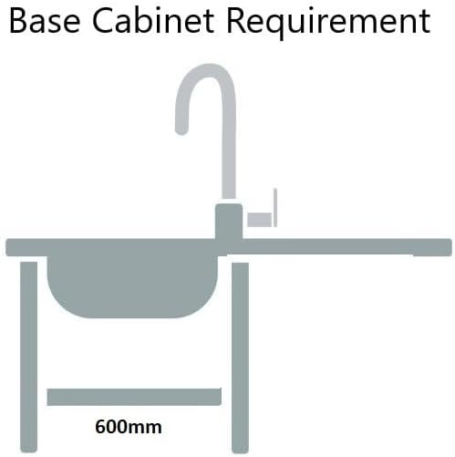 RUMO Echo Nano Black Anthracite Stainless Steel Kitchen Sink