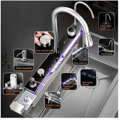 RUMO Multifunctional Nano Silver 75x45cm 5 Buttons Piano with LED Display