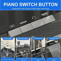 RUMO Multifunctional Nano Black 75x45cm Digital Piano 5